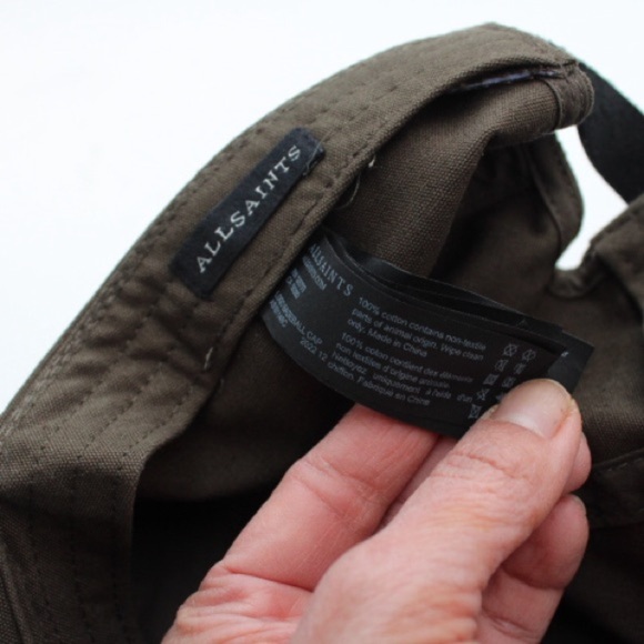 AllSaints Oppose baseball cap main image 8